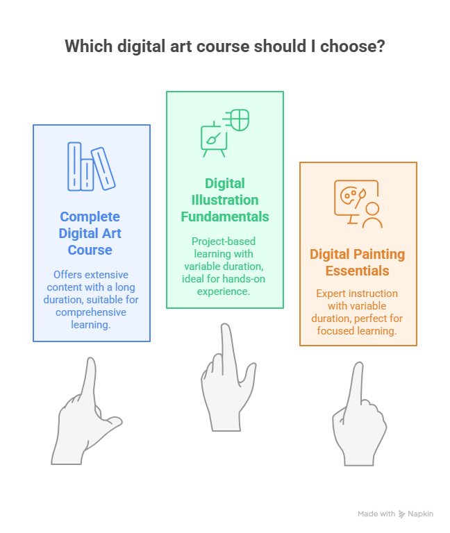 Which digital are course should I choose?